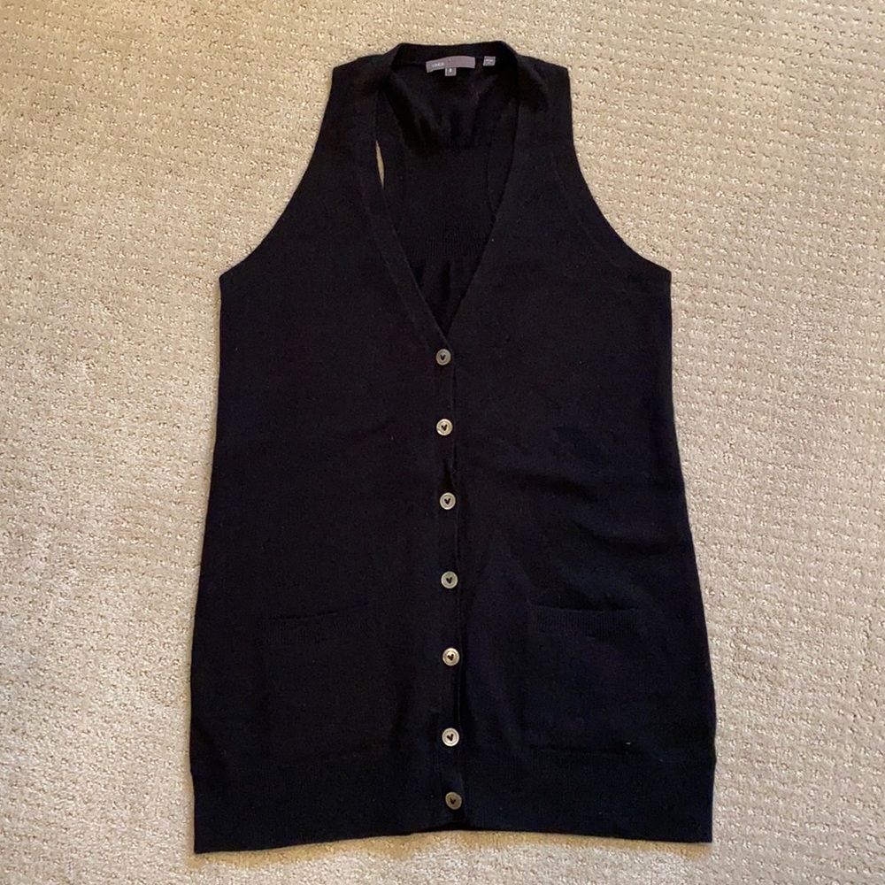 100% Cashmere VINCE sweater vest